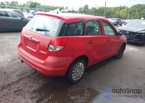 2004 Toyota Matrix Standard from USA, damaged, VIN 2T1KR32E84C298091